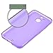HTC Bolt Case, LK Ultra [Slim Thin] Scratch Resistant TPU Rubber Soft Skin Silicone Protective Case Cover for HTC Bolt (Purple)
