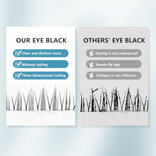 Mascara for Older Women, Black, Waterproof Mascara, Natural, Hypoallergenic, Volumising for Thinning Eyelashes and Sensitive Eyes (Pack of 2)
