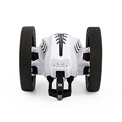 KINGBOT Jumping Car, Wireless Remote Control Stunt Car with 2.4Ghz and LED Headlights Double Sided Tumbling and Extreme High Speed Rotating