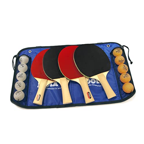 JOOLA Family Premium Table Tennis Bundle Set 4 Regulation Ping Pong