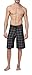 Alant Men Swim Trunks Plaid Board Shorts with One Pocket