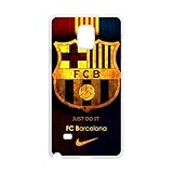 Fashion FC Barcelona Football Club Samsung Galaxy Note4 Cell Phone Cases Cover Popular Gifts(Laster Technology)