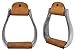 CHALLENGER Horse Western Pleasure Riding Adult Saddle Aluminum Stirrups Leather Tread 51168thumb 3