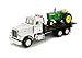 Ertl Big Farm 1:16 Peterbilt Model 367 Dealership Delivery Truck With Roll Off And 4020 Tractor