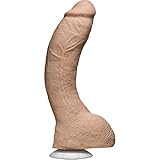 Doc Johnson Jeff Stryker - ULTRASKYN - Thick and Curved Realistic Cock - Removable Vac-U-Lock Suction Cup Base - F-Machine, Vac-U-Lock - Dildo