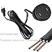 Desktop Power Grommet with Wireless Charger,Desk Outlet Grommet with USB C,Flush-Mount Power Grommet, 3.15