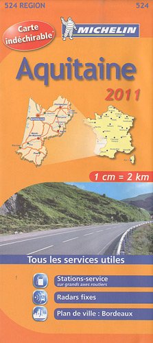 Aquitaine (French Edition) by (Map)