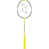 YONEX Badminton Racquet NanoFlare 1000 Game (Strung) Lightning Yellow 4U (83g Avg) G5 Flex Medium