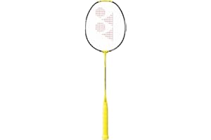 YONEX Badminton Racquet NanoFlare 1000 Game (Strung) Lightning Yellow 4U (83g Avg) G5 Flex Medium