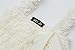 WEIJU Baby Girls Rustic Lace Layer Dress,Ivoy White,S