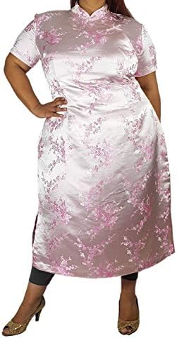 Plus Size Traditional Quipao Cheongsam Chinese Style Dress.
