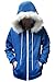 Undertale My Skeleton Sans Cosplay Zipper Hoodie Sweatshirt Hooded Coat Costume