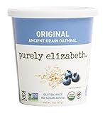 Purely Elizabeth Gluten-Free Ancient Grain Organic Oatmeal Cup, Original, 12 Count