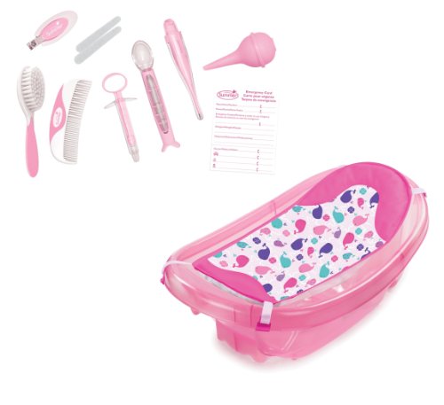 summer sparkle and splash baby bath