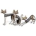 Tooarts Metal Sculpture Iron Art Cat Spring Handicraft Crafting Home Decoration Furnishing Craft