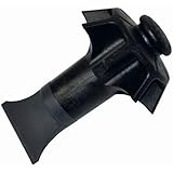 DANCO Disposal Genie Garbage Disposal Strainer | Kitchen Sink Drain Splash Guard | Food Scraper | Black (10051)