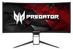 Acer Predator Z35P bmiphz 35" Curved 1800R QHD (3440x1440) NVIDIA G-SYNC VA Monitor, (Display Port & HDMI Port, 100Hz)