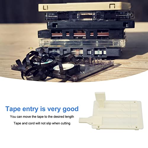 1/4 10 Inch Tape Splicing Set, ABS Opening Cassette Tape Splicing Set