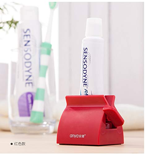 STORE-HOMER - Rolling Tube Squeezer Tooth Paste Squeezer Dispenser Multifunctional Bathroom Plastic Cream Tube Squeezing Dispenser