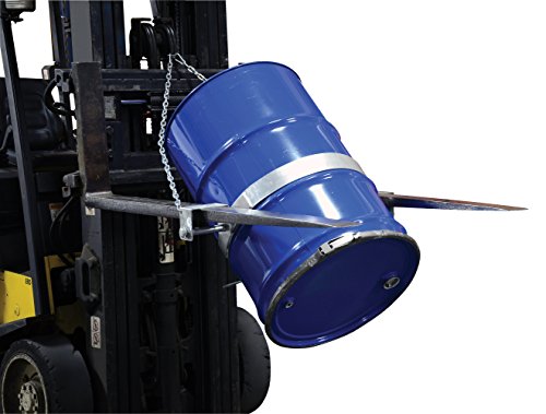 Vestil TDR-55 Steel Tilting Drum Ring, Painted Carbon Steel, 1200 lbs Capacity
