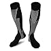 Compression Socks for Men & Women,Compression Socks 20-30 mmhg for Flight, Maternity, Athletics, Travel, Nurses - Medical Care Grade, Boost Stamina, Circulation & Recovery
