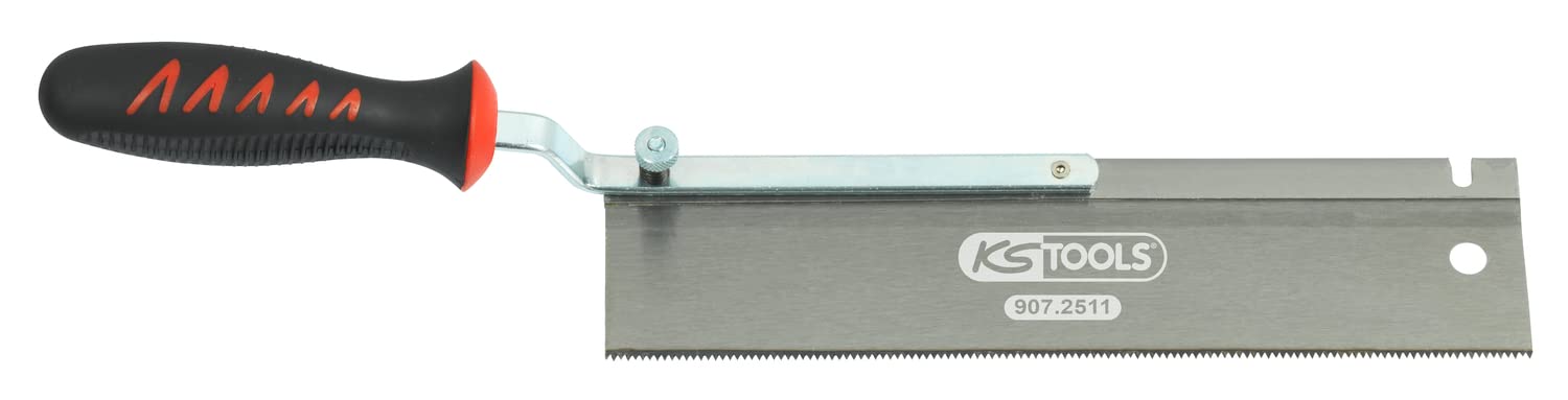 Reversible Backsaw Finishing Work 250 mm 2 Cutting Angles 13 Tpi Two-Material Handle