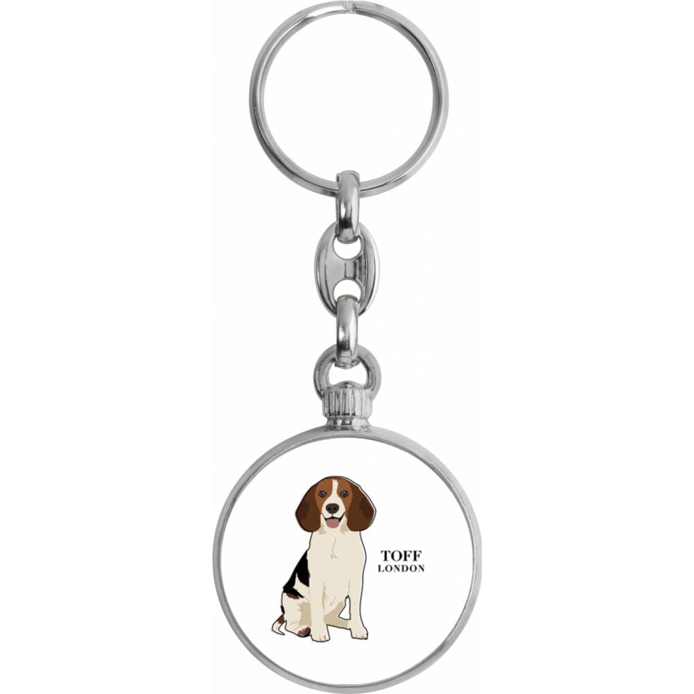 Toff London Beagle Dog Keyring