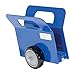 Vestil PLDL-LD-2-4PP Steel Light Duty Door and Panel Dolly With Poly-On-Poly Casters 10 In. x 6-15/16 In. x 9-9/16 In. 350 Lb. Capacity Blue