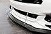 iJDMTOY (2) Universal Silver Aluminum Front Bumper Lip Splitter Strut Rod Support Bars, 5.0