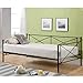 Daybed Frame Twin Size Metal Platform Day Bed Heavy Duty Box Spring Replacement Living Guest Room,Mattress not Include