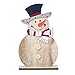 Christmas Decorations,AutumnFall Clearance Sale! Snowman Christmas Decorations Wooden Shapes Ornaments Craft Xmas Gifts (B)