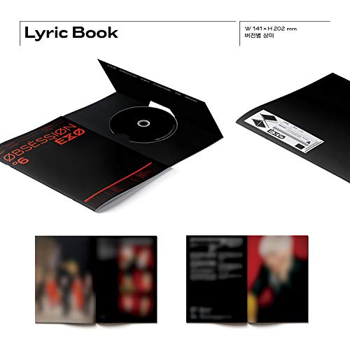 image for EXO 6th Album - OBSESSION [ X-EXO ver. ] CD + Photobook + Lyrics Book 