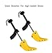 Zamango Pair of Women High Heel Shoe Stretcher，2-Way Plastic Adjustable Ladies Professional Shoe Tree For USA Women's Size 4.5 - 9.5 Yellow