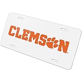 Clemson University Secondary Logo Novelty Metal Vanity Tag License Plate
