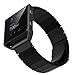 JETech Fitbit Blaze Band, Stainless Steel Bracelet Band Strap for Fitbit Blaze Fitness Watch - for Both Large and Small Size (Black)