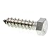 Prime-Line 9056104 Hex Lag Screws, 3/8 In. X 1-1/2 In., Grade 18-8 Stainless Steel (25 Pack)