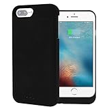 Wingco iPhone 7plus/6plus/6Splus Battery Charger Case -Wingco 4000mAh Cell Phone Battery Pack, Back Up Power Bank, Portable Charging Case for iPhone 7plus/6Splus/6plus- MFI Apple Certified, Black
