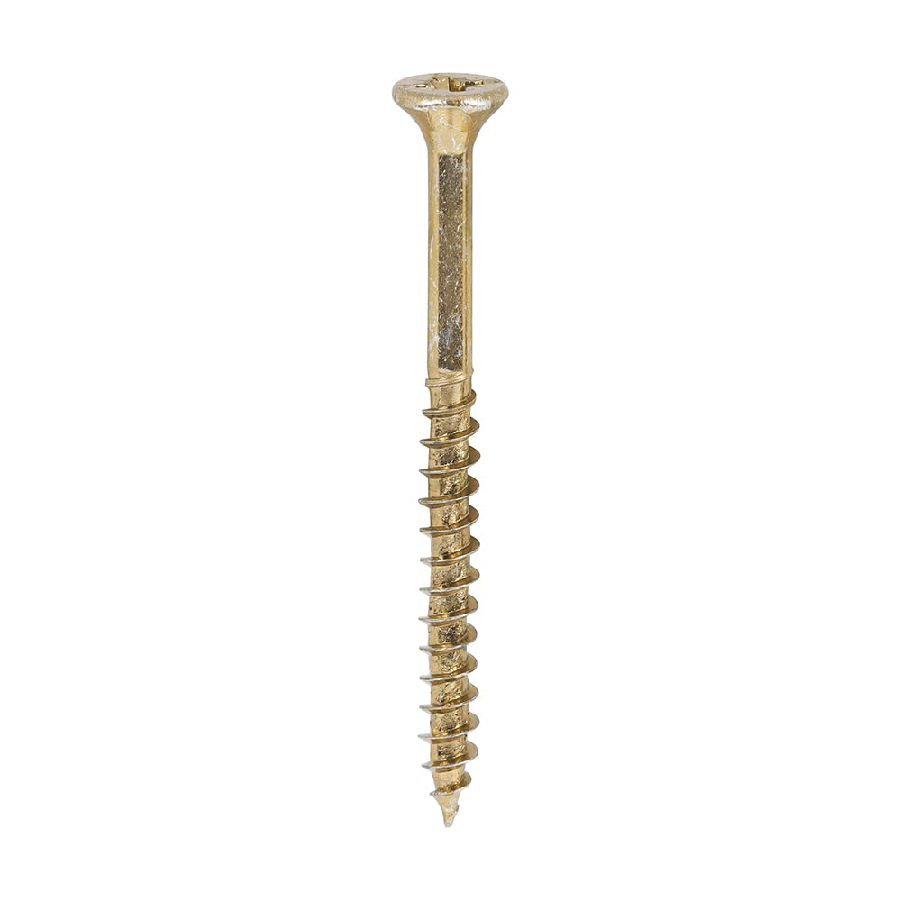 TIMCO Velocity Premium Multi-Use Countersunk Gold Woodscrews - 4.0 x 50 - Box of 200