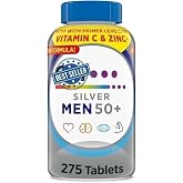 50 Plus Vita Silver Men 275 Compare to Centrum