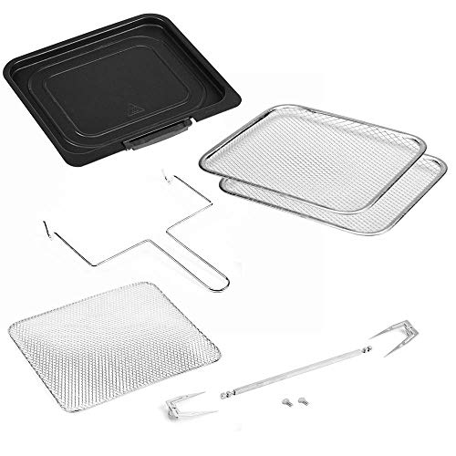 Power XL 10in1 1500W 6qt Pro XLT Air Fryer Oven w/Rotisserie (Black