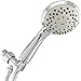 Vida Alegría H5+ Handheld Shower Head; with Steel Hose, Holder, 5 Sprays; 2.5 gpm (Chrome)