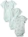 Little Me Baby-Girls Floral Spray 3 Pack Bodysuit, Mint Print, Newborn