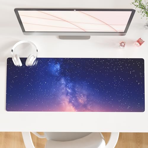 QiyI PU Leather Large Mouse Pad Starry Sky