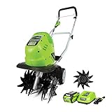 Greenworks 10-Inch 40V Cordless Cultivator with