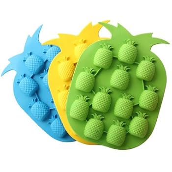 Bar Party Drink Ice Tray Pineapple Shape Ice Cube Freeze Mold Ice Maker Mould