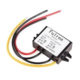 DROK DC-DC 30-60V 36V/48V/60V to 24V 3A synchronous Buck Converter Waterproof Voltage Regulator Volt Step-down Power Supply Transformer Module for Electro mobile Vehicle
