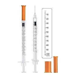 U-100 1cc Lab Syringes with Needle 29 Gauge 1/2