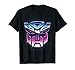 Transformers Robot Shield Retro Grid Design T-Shirt