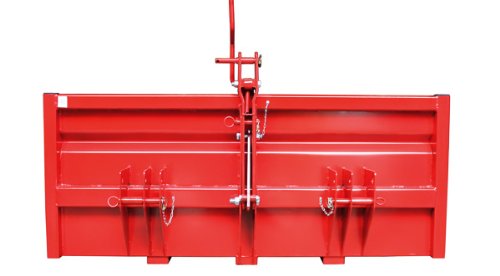 Traktor Heckcontainer Heckmulde Transportcontainer Mulde Container Typ 1500 S / K1- rot – Bild 3