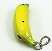 Novelty Banana Shaped Refillable Flame Cigarette Cigar Butane Gas Lighter(+Gift Sticker 2 PCS)